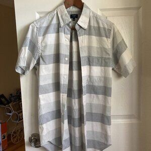 Men's JCrew Button up Striped Oxford Shirt